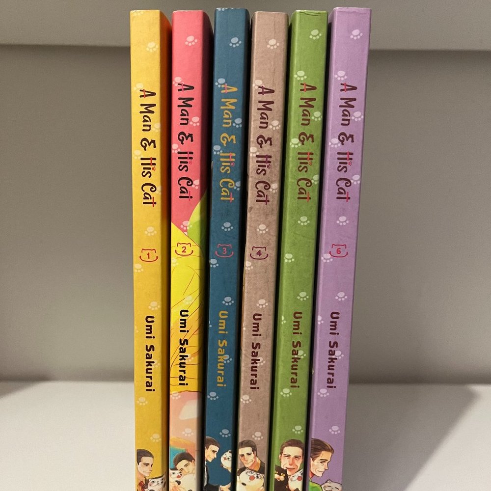 A Man and His Cat Vol. 1-6 Manga